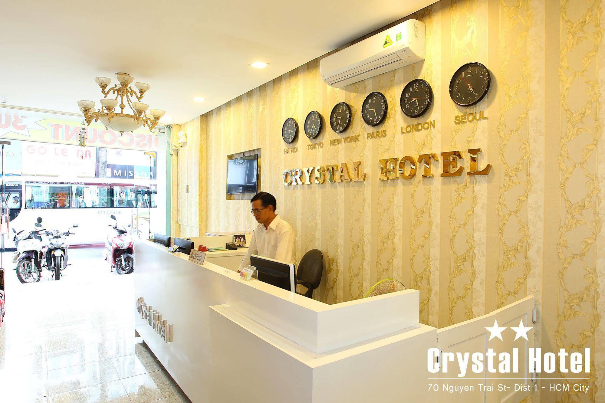 הו צ'י מין סיטי Saigon Crystal Hotel מראה חיצוני תמונה