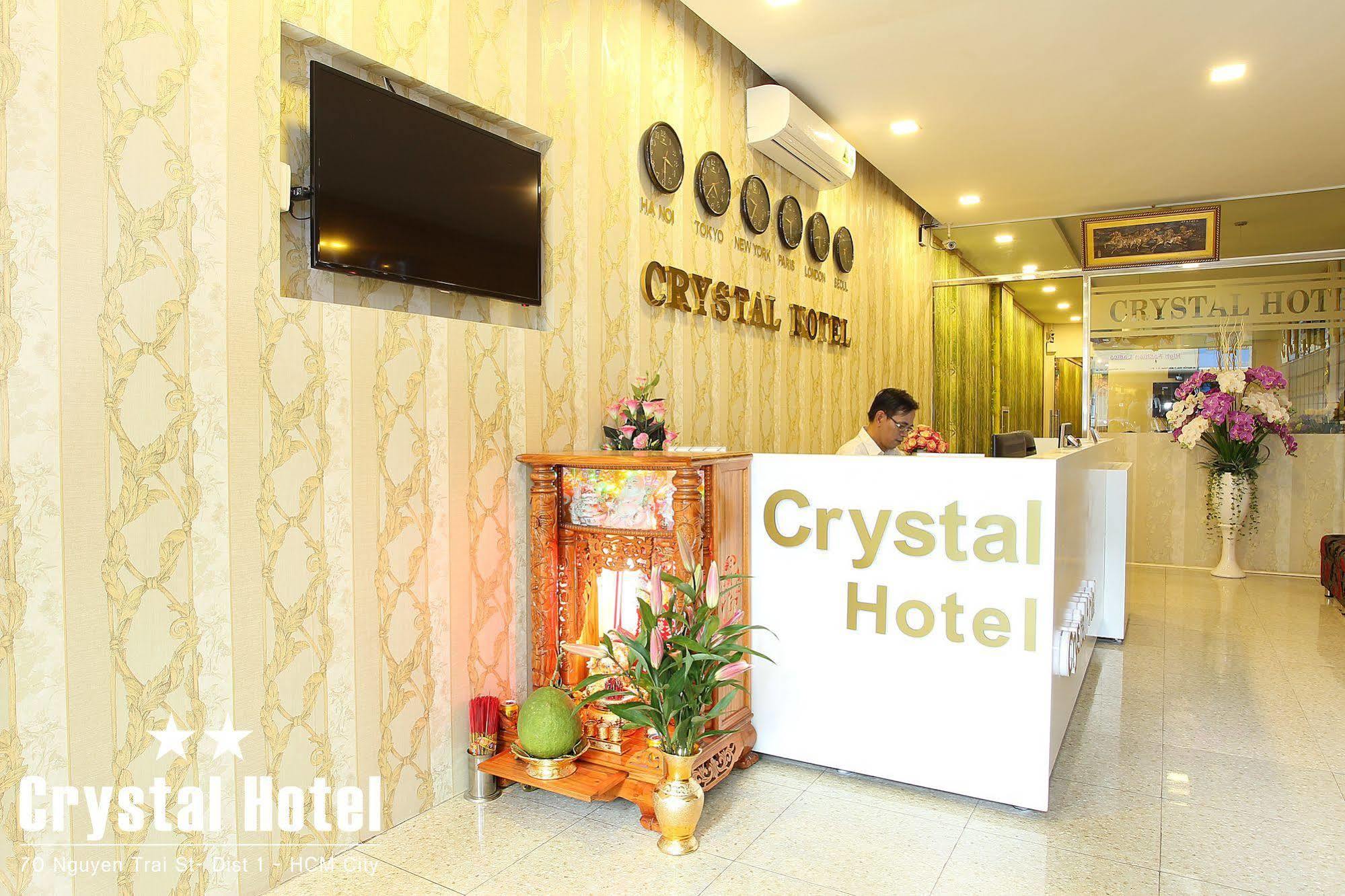 הו צ'י מין סיטי Saigon Crystal Hotel מראה חיצוני תמונה