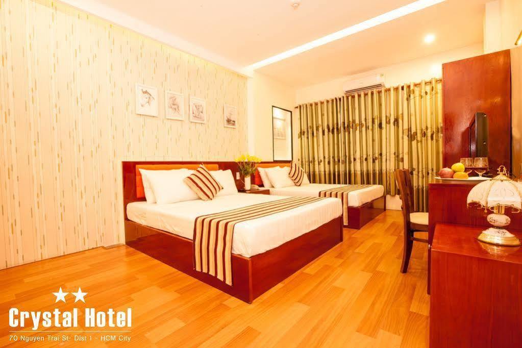 הו צ'י מין סיטי Saigon Crystal Hotel מראה חיצוני תמונה