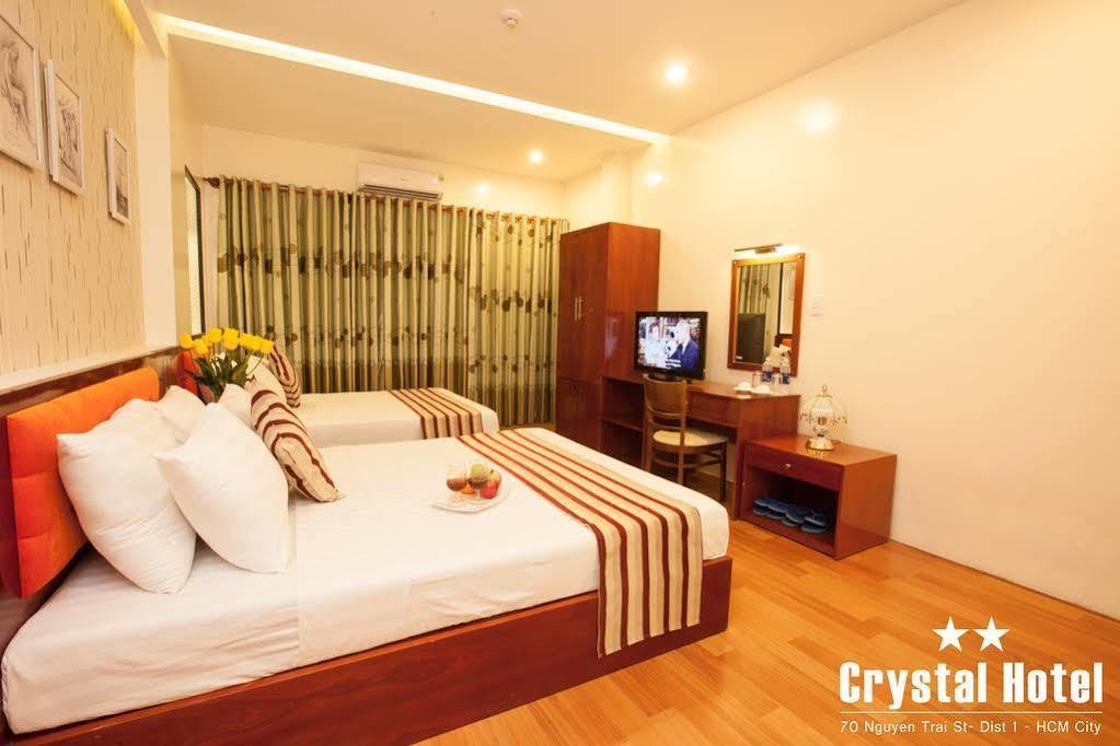 הו צ'י מין סיטי Saigon Crystal Hotel מראה חיצוני תמונה